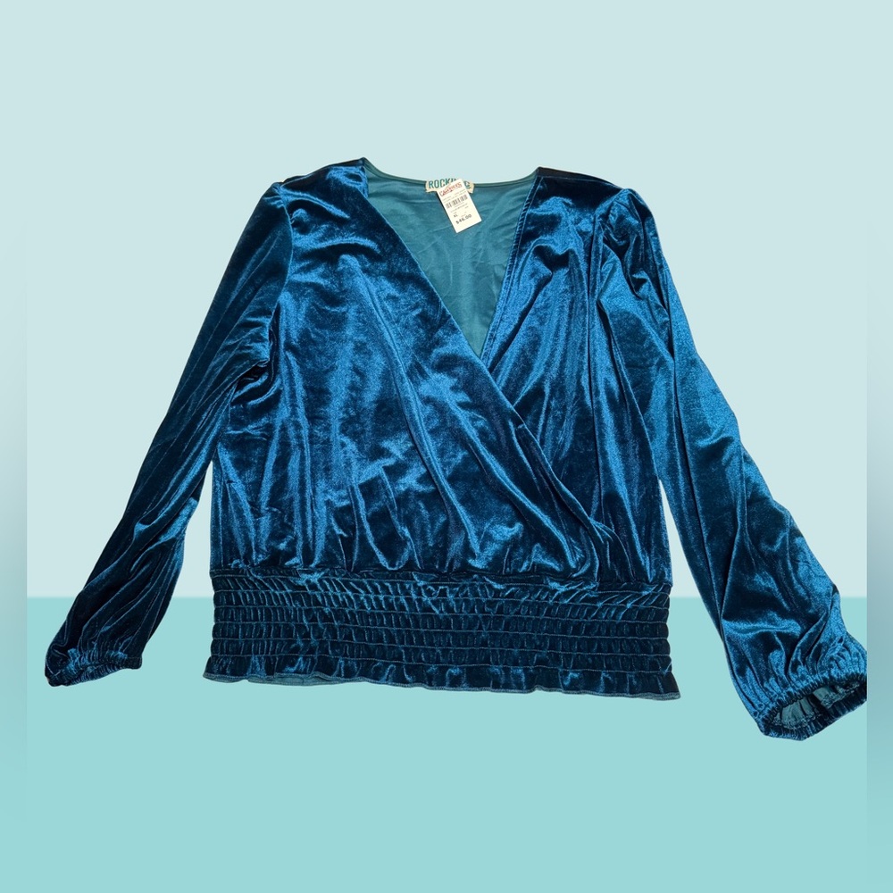 NWT Velvet Top